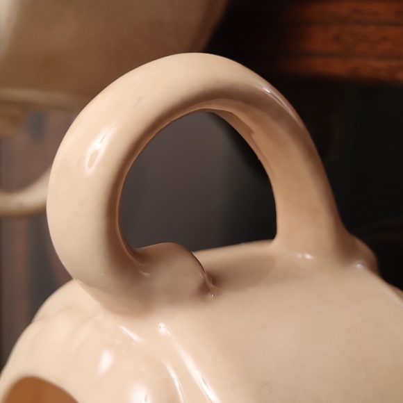 Vintage McCoy Brushed Creamer and Sugar Bowl - Picture 6 of 9